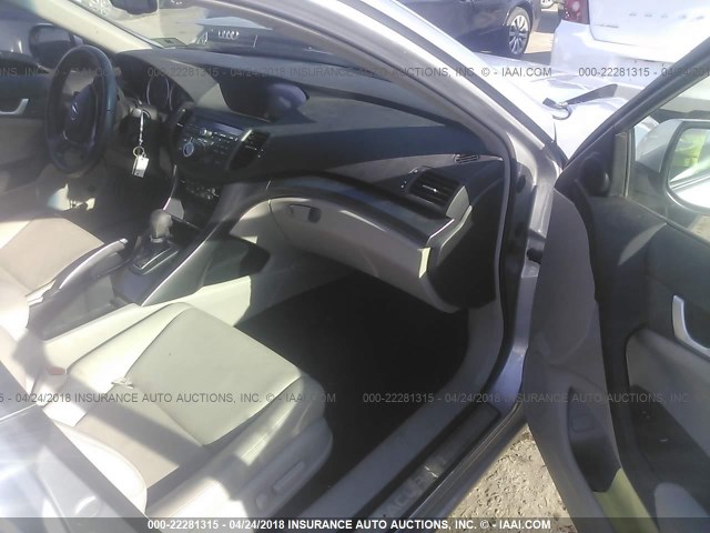 JH4CU2F64CC005373 - 2012 ACURA TSX TECH SILVER photo 5