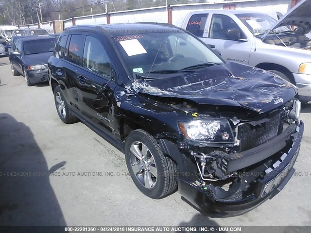 1C4NJDEB6GD745522 - 2016 JEEP COMPASS LATITUDE 黑色 照片 6