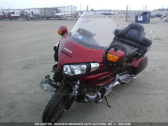 1HFSC47F68A704409 - 2008 HONDA GL1800 RED photo 2