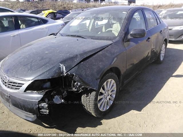 JF1GE61658H501426 - 2008 SUBARU IMPREZA 2.5I BLACK photo 6