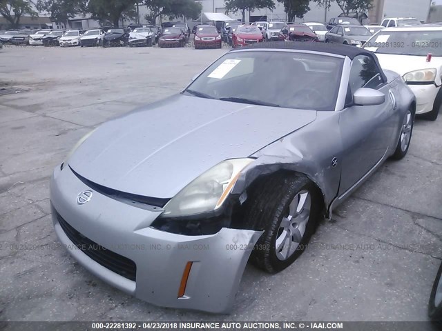 JN1AZ36A75M758237 - 2005 NISSAN 350Z ROADSTER GOLD photo 2