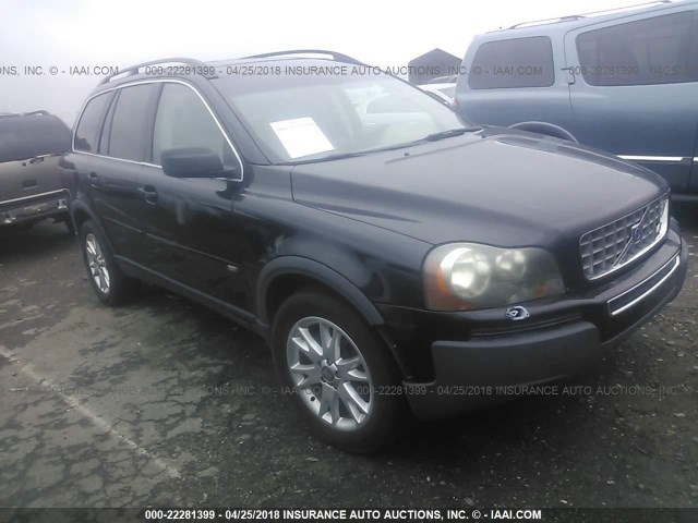 YV1CZ852751182786 - 2005 VOLVO XC90 V8 BLACK photo 1