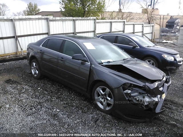 1G1ZA5E0XAF214480 - 2010 CHEVROLET MALIBU LS ნაცრისფერი ფოტო 1