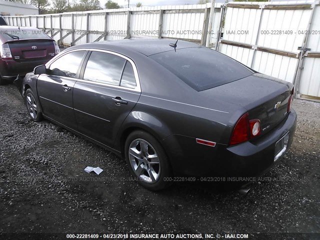 1G1ZA5E0XAF214480 - 2010 CHEVROLET MALIBU LS ნაცრისფერი ფოტო 3