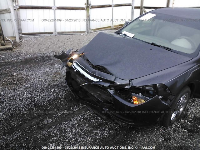 1G1ZA5E0XAF214480 - 2010 CHEVROLET MALIBU LS ნაცრისფერი ფოტო 6