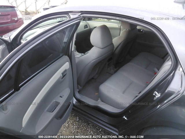 1G1ZA5E0XAF214480 - 2010 CHEVROLET MALIBU LS ნაცრისფერი ფოტო 8