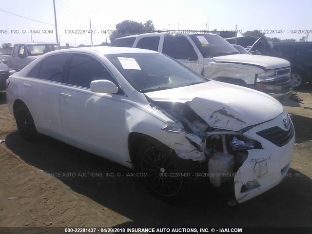 4T1BE46K69U891715 - 2009 TOYOTA CAMRY SE/LE/XLE WHITE photo 1