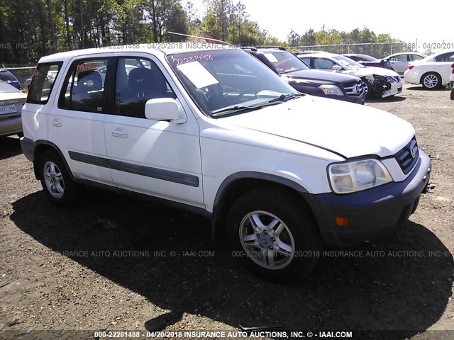 JHLRD18621C024779 - 2001 HONDA CR-V EX WHITE photo 1