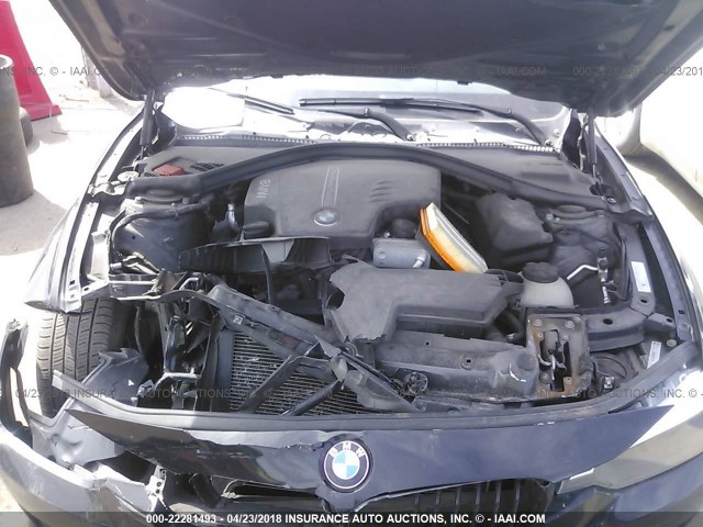 WBA3B5G5XENS08187 - 2014 BMW 328 XI SULEV BLACK photo 10