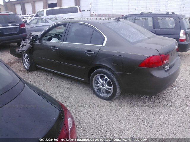 KNAGE228195296853 - 2009 KIA OPTIMA LX/EX GRAY photo 3