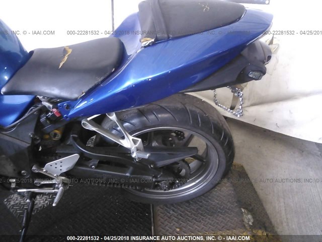 JKBZXJC1X6A031990 - 2006 KAWASAKI ZX636 C1 BLUE photo 6