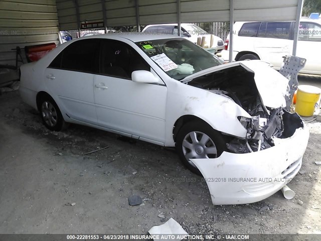 4T1BE32K14U365176 - 2004 TOYOTA CAMRY LE/XLE/SE 白色 照片 1