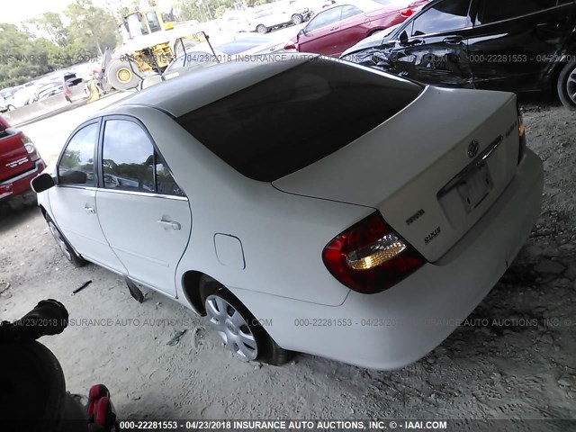 4T1BE32K14U365176 - 2004 TOYOTA CAMRY LE/XLE/SE 白色 照片 3