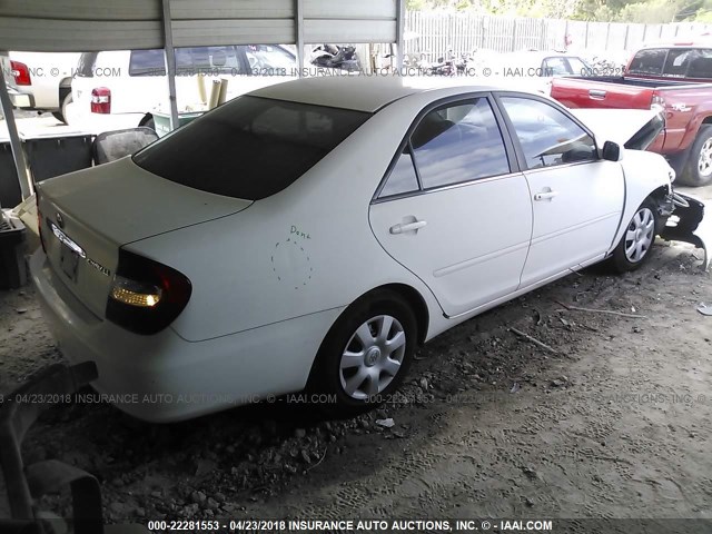 4T1BE32K14U365176 - 2004 TOYOTA CAMRY LE/XLE/SE 白色 照片 4