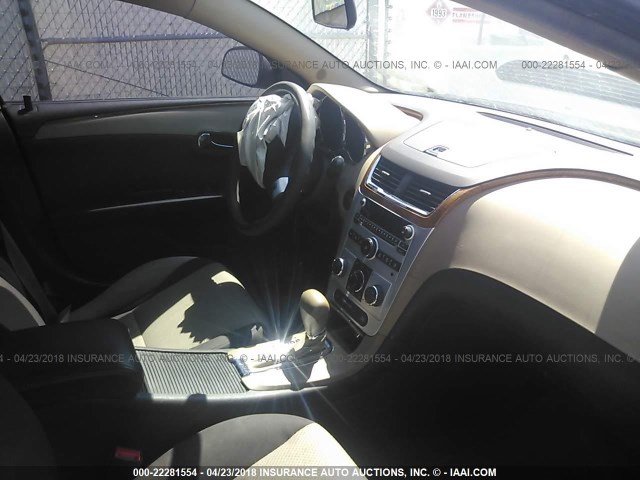 1G1ZC5E04AF274684 - 2010 CHEVROLET MALIBU 1LT BROWN photo 5