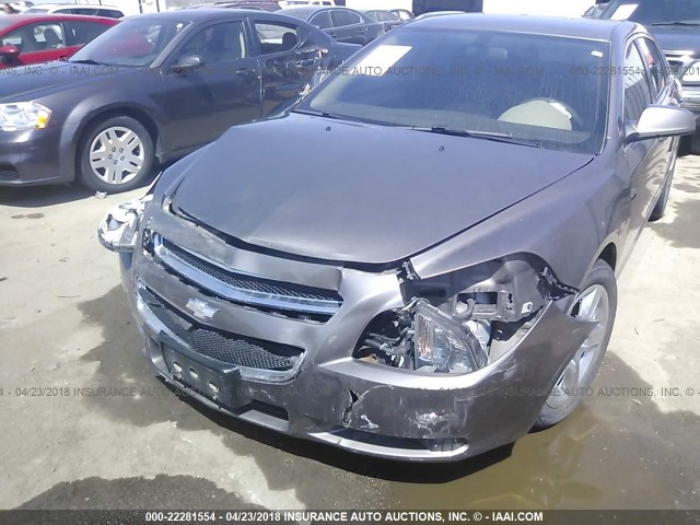 1G1ZC5E04AF274684 - 2010 CHEVROLET MALIBU 1LT BROWN photo 6