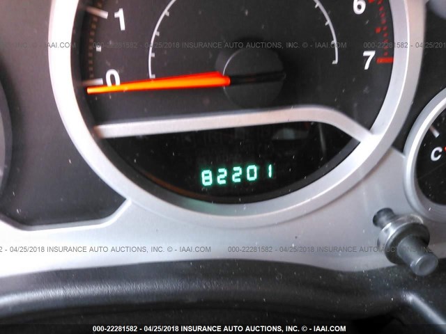 1J4AA2D11AL129519 - 2010 JEEP WRANGLER SPORT أحمر صورة 7