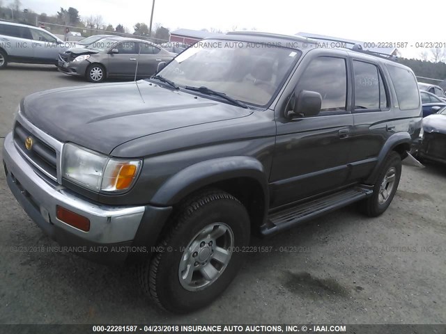 JT3HN87R0V0088387 - 1997 TOYOTA 4RUNNER LIMITED GRAY photo 2