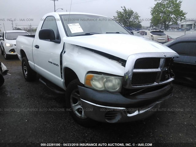 1D7HA16K43J506532 - 2003 DODGE RAM 1500 ST WHITE photo 1