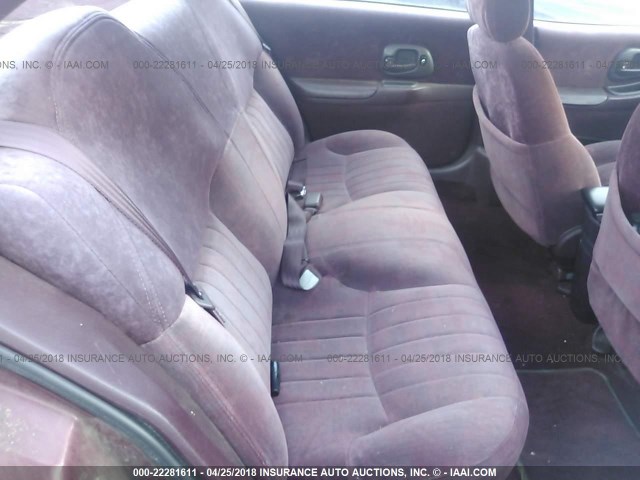 2G1WN52M6S1166404 - 1995 CHEVROLET LUMINA LS BURGUNDY photo 8