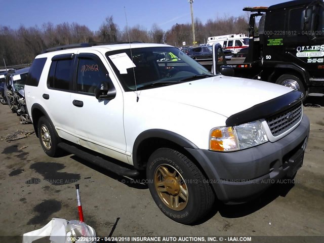 1FMZU82K53ZA77466 - 2003 FORD EXPLORER XLS/XLS SPORT WHITE photo 1