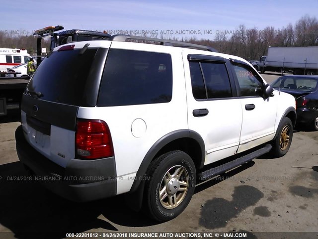 1FMZU82K53ZA77466 - 2003 FORD EXPLORER XLS/XLS SPORT WHITE photo 4