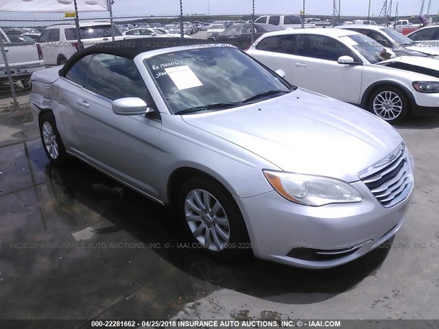 1C3BC2EB4BN532495 - 2011 CHRYSLER 200 TOURING SILVER photo 1