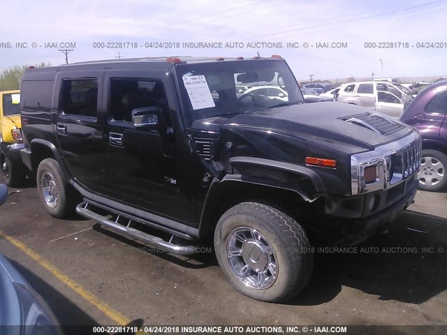 5GRGN23U07H101544 - 2007 HUMMER H2 BLACK photo 6