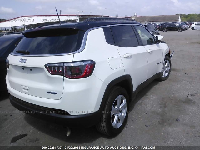 3C4NJCBB9JT123822 - 2018 JEEP COMPASS LATITUDE 白色 照片 4