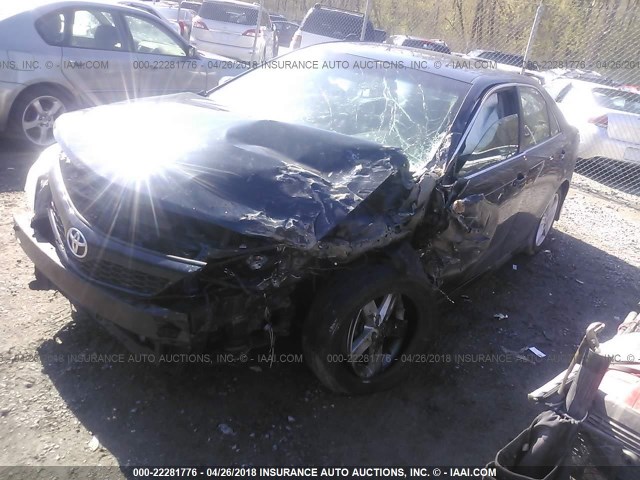 4T1BF1FK9DU219491 - 2013 TOYOTA CAMRY L/SE/LE/XLE 黑色 照片 2