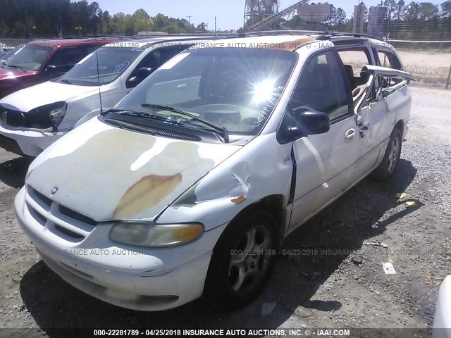 1B4GP54L0VB255610 - 1997 DODGE GRAND CARAVAN LE/ES WHITE photo 2