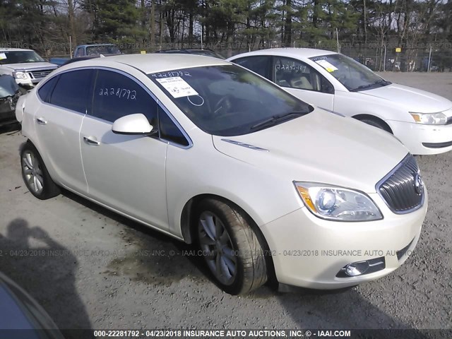 1G4PS5SK3C4193998 - 2012 BUICK VERANO WHITE photo 1