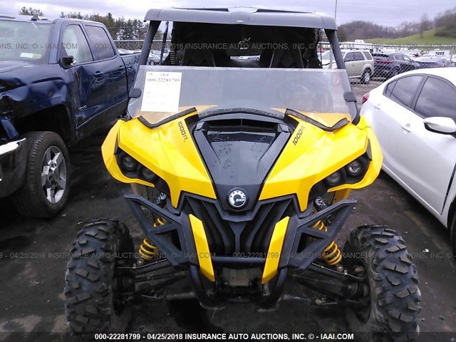 3JBPGAP29FJ000659 - 2015 CAN-AM MAVERICK 1000 R YELLOW photo 5