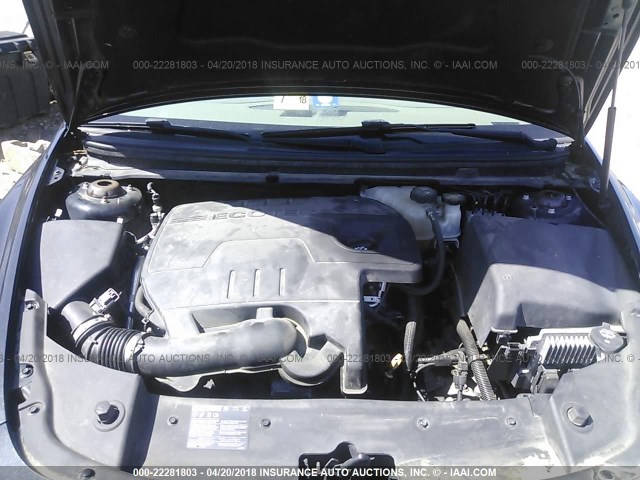 1G1ZB5E10BF338393 - 2011 CHEVROLET MALIBU LS 黑色 照片 10