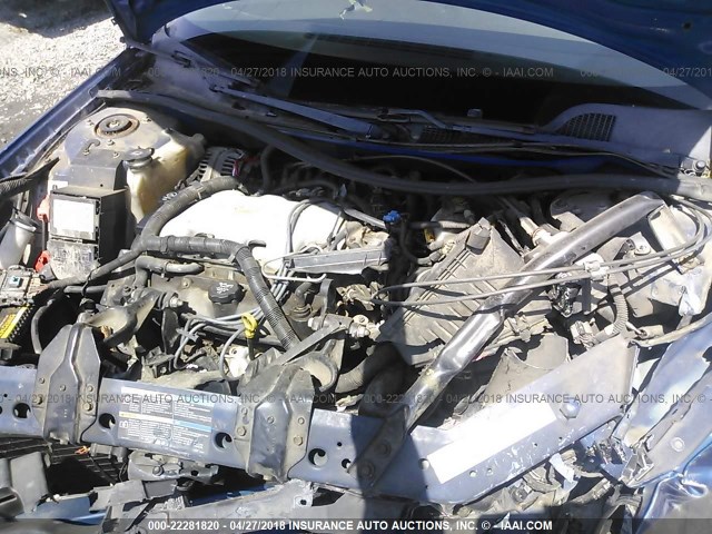 2G1WW12E959247613 - 2005 CHEVROLET MONTE CARLO LS ლურჯი ფოტო 10