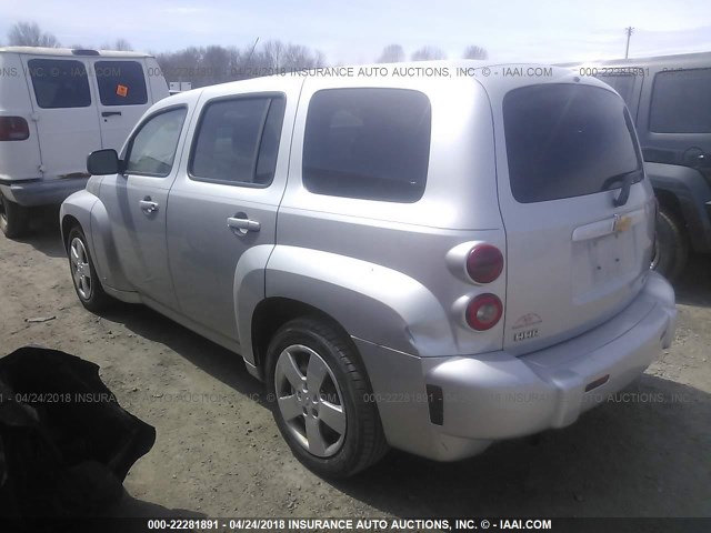 3GNBAADB3AS510674 - 2010 CHEVROLET HHR LS SILVER photo 3