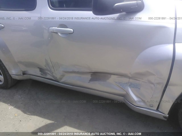 3GNBAADB3AS510674 - 2010 CHEVROLET HHR LS SILVER photo 6