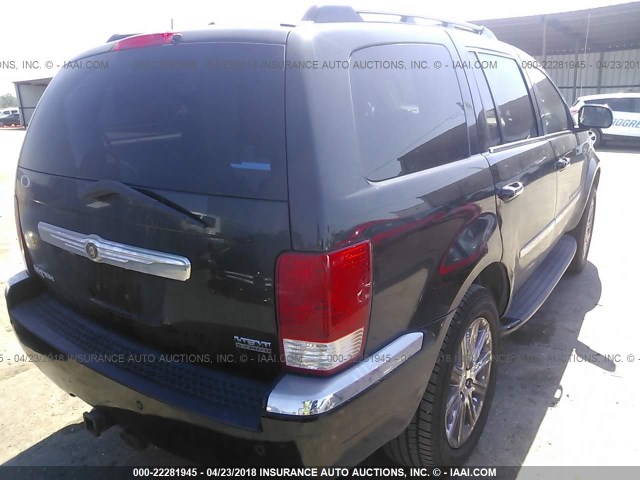 1A8HX58288F124780 - 2008 CHRYSLER ASPEN LIMITED BLACK photo 4