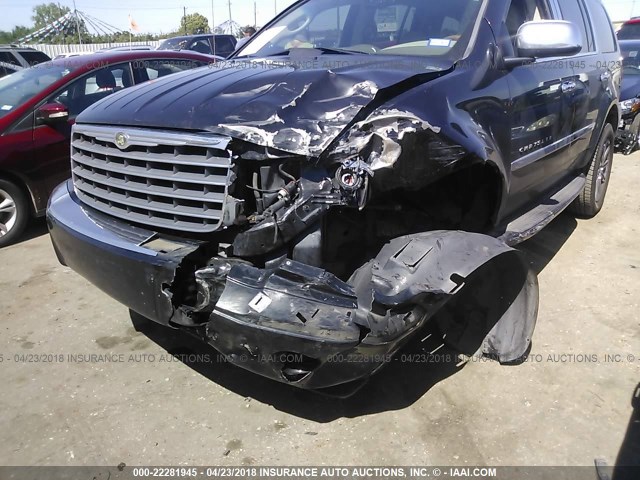 1A8HX58288F124780 - 2008 CHRYSLER ASPEN LIMITED BLACK photo 6