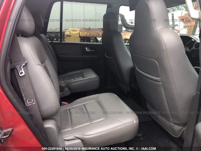 1FMPU16L63LB77936 - 2003 FORD EXPEDITION XLT 红色 照片 8