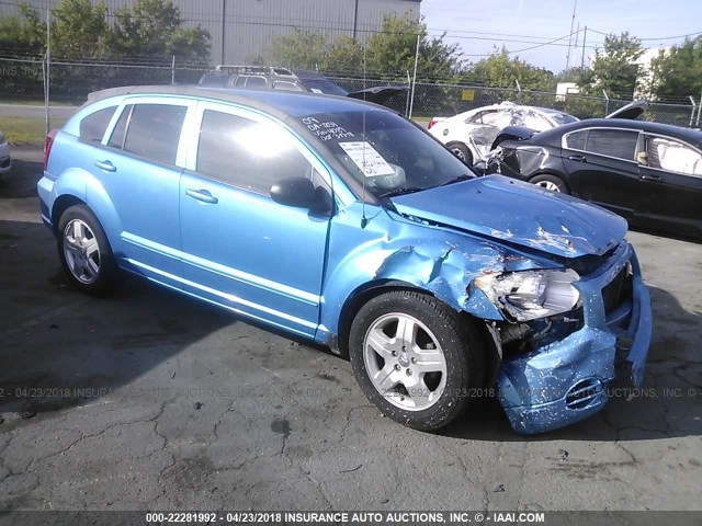 1B3HB48A29D214089 - 2009 DODGE CALIBER SXT BLUE photo 1