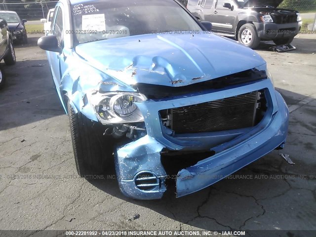 1B3HB48A29D214089 - 2009 DODGE CALIBER SXT BLUE photo 6