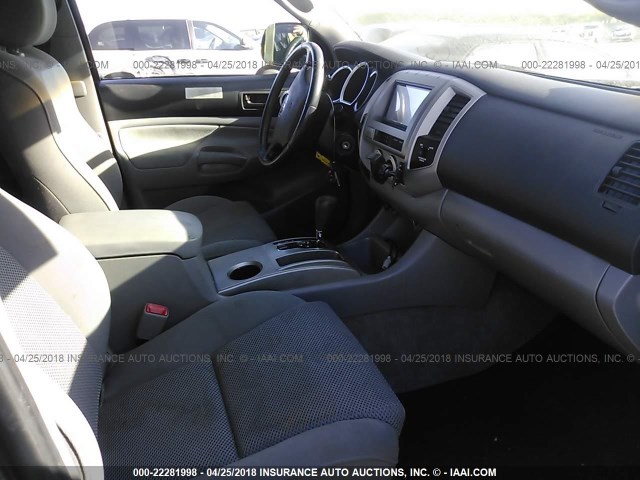 5TEUU42N45Z132160 - 2005 TOYOTA TACOMA ACCESS CAB Қара фото 5