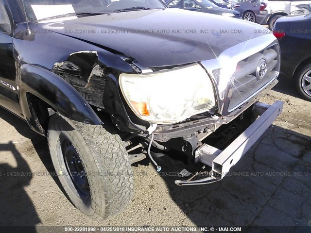 5TEUU42N45Z132160 - 2005 TOYOTA TACOMA ACCESS CAB Қара фото 6