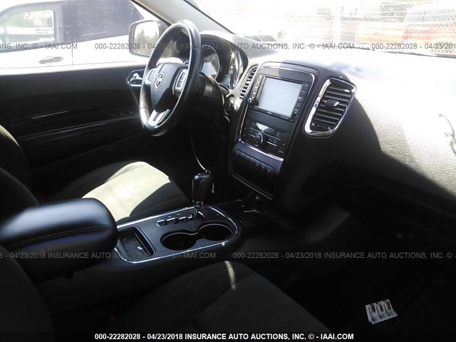 1C4RDJDG2CC202592 - 2012 DODGE DURANGO CREW Dark Blue photo 5