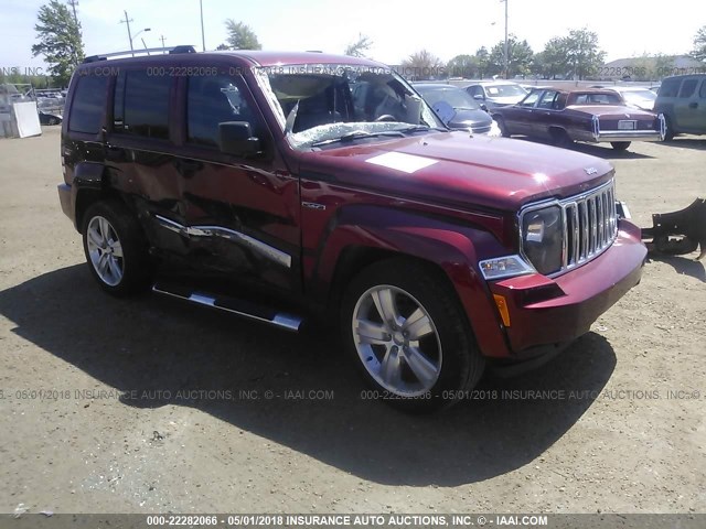 1C4PJLFK7CW134222 - 2012 JEEP LIBERTY JET RED photo 1