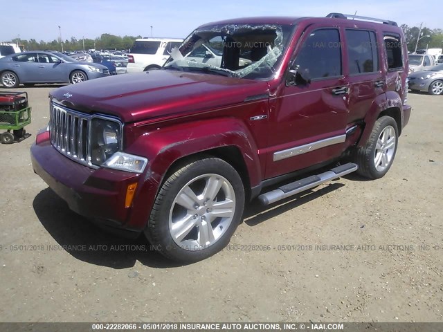 1C4PJLFK7CW134222 - 2012 JEEP LIBERTY JET RED photo 2