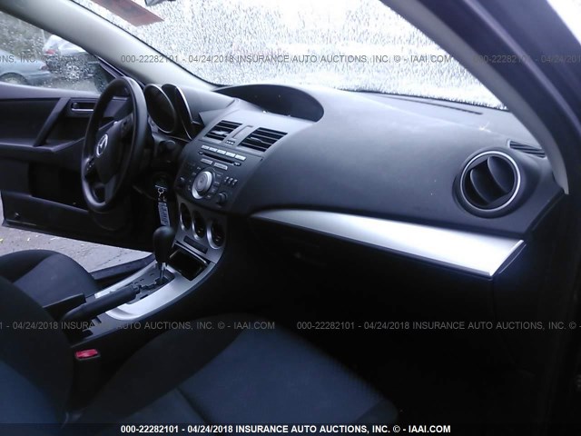 JM1BL1SG7A1138422 - 2010 MAZDA 3 I BLACK photo 5