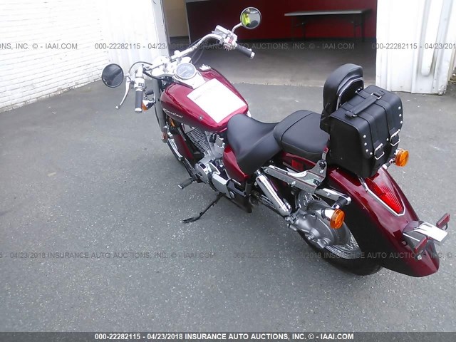 JH2RC5006BK700034 - 2011 HONDA VT750 C MAROON photo 3