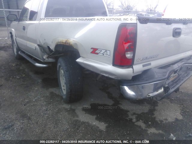 1GCEK19Z37Z139648 - 2007 CHEVROLET SILVERADO K1500 CLASSIC GRAY photo 6